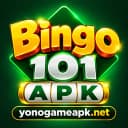 Bingo 101 tile illustration by Yono Game APK (not the official app icon)