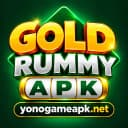 Gold Rummy tile illustration by Yono Game APK (not the official app icon)