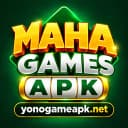 Maha Games tile illustration by Yono Game APK (not the official app icon)