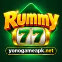 Rummy 77 tile illustration by Yono Game APK (not the official app icon)
