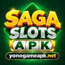 Saga Slots tile illustration by Yono Game APK (not the official app icon)